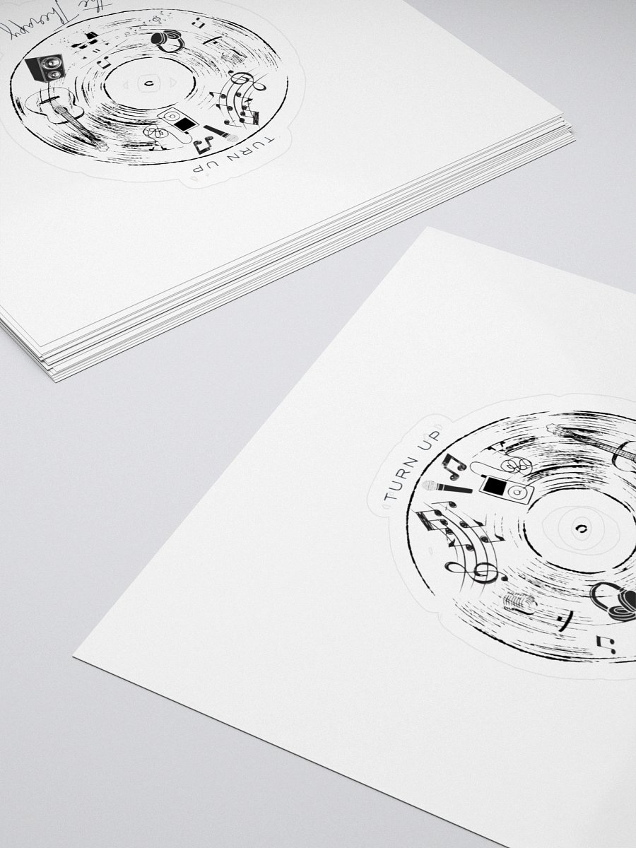 Turn Up the Therapy Sticker product image (4)