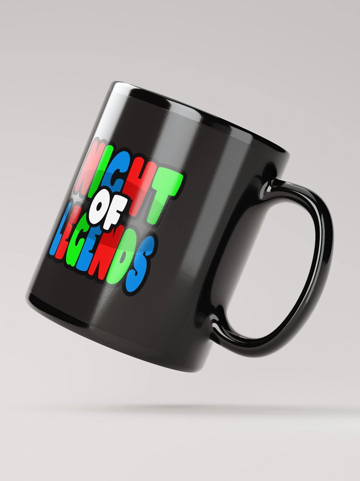 NIGHT OF LEGENDS BLACK COFFEE MUG product image (2)