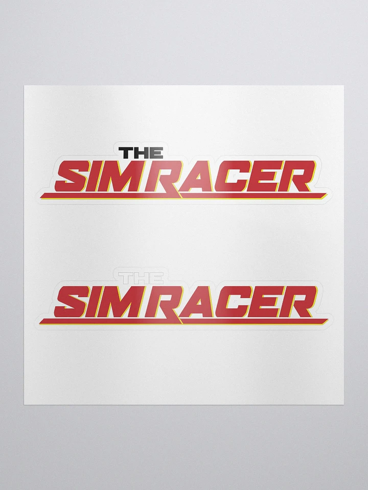 The Sim Racer Stickers product image (1)