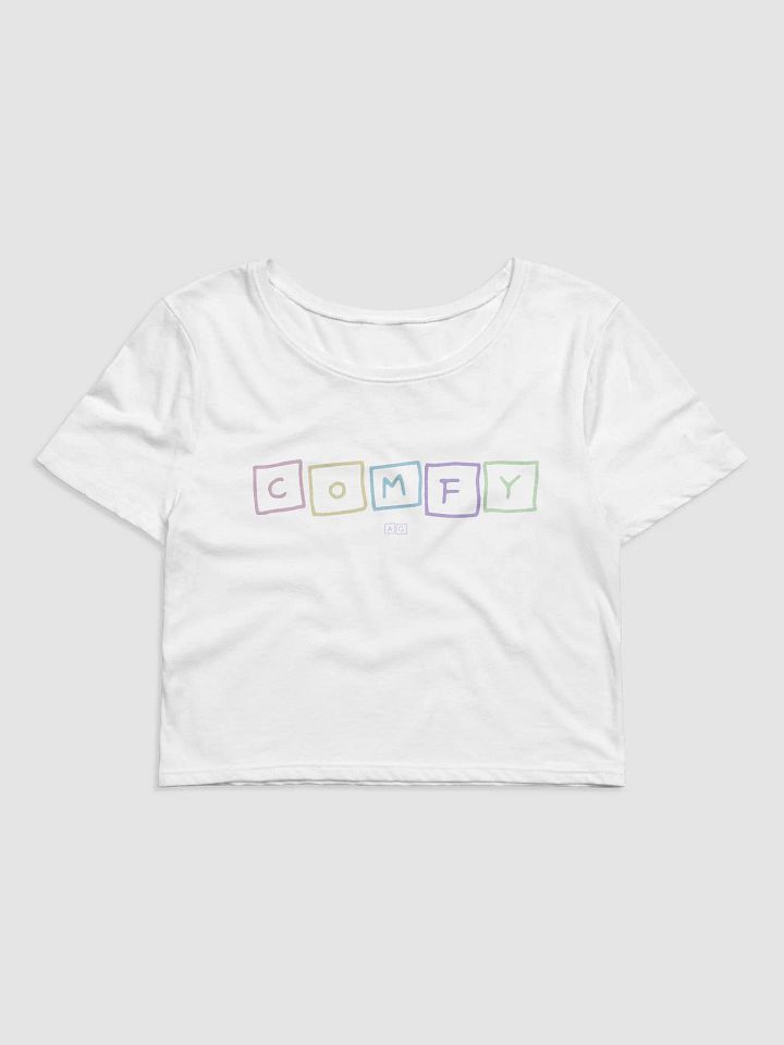 Pastel Comfy Crop T-Shirt product image (1)