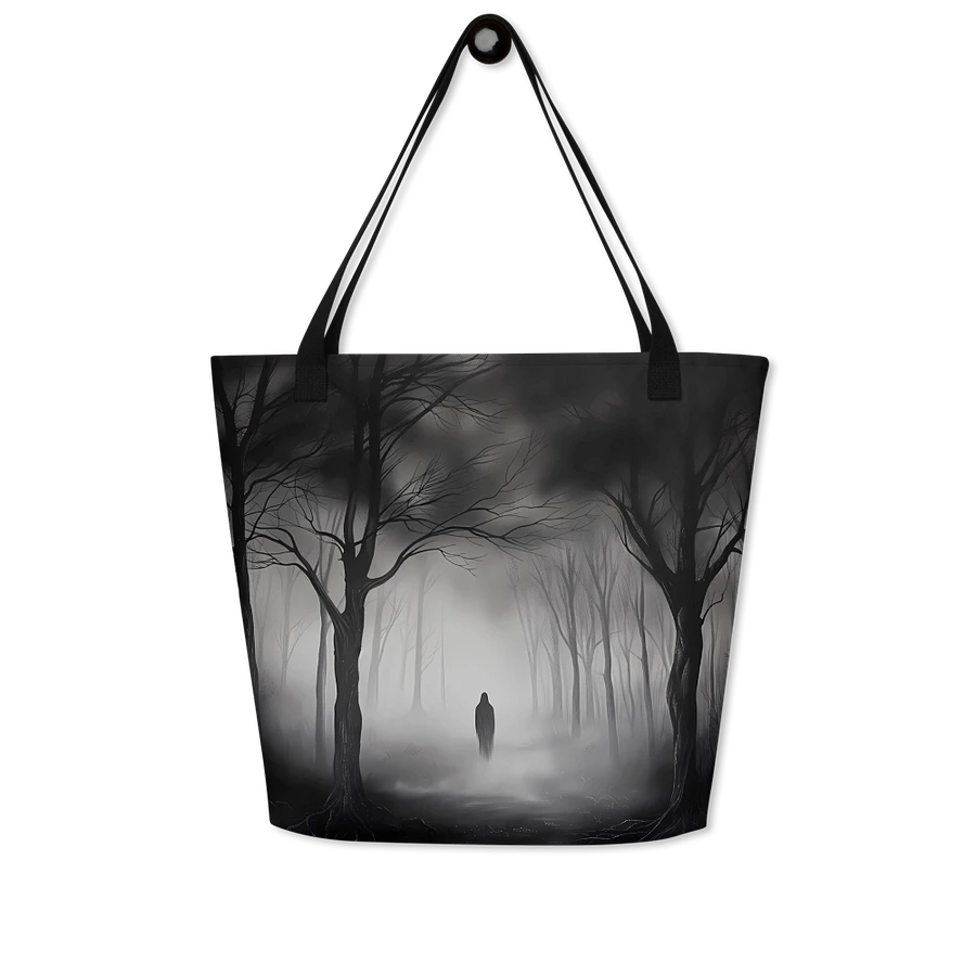 Tote Bag: Elegant Gothic Theme Stylish Dark Fashion Eerie Halloween Design product image (7)