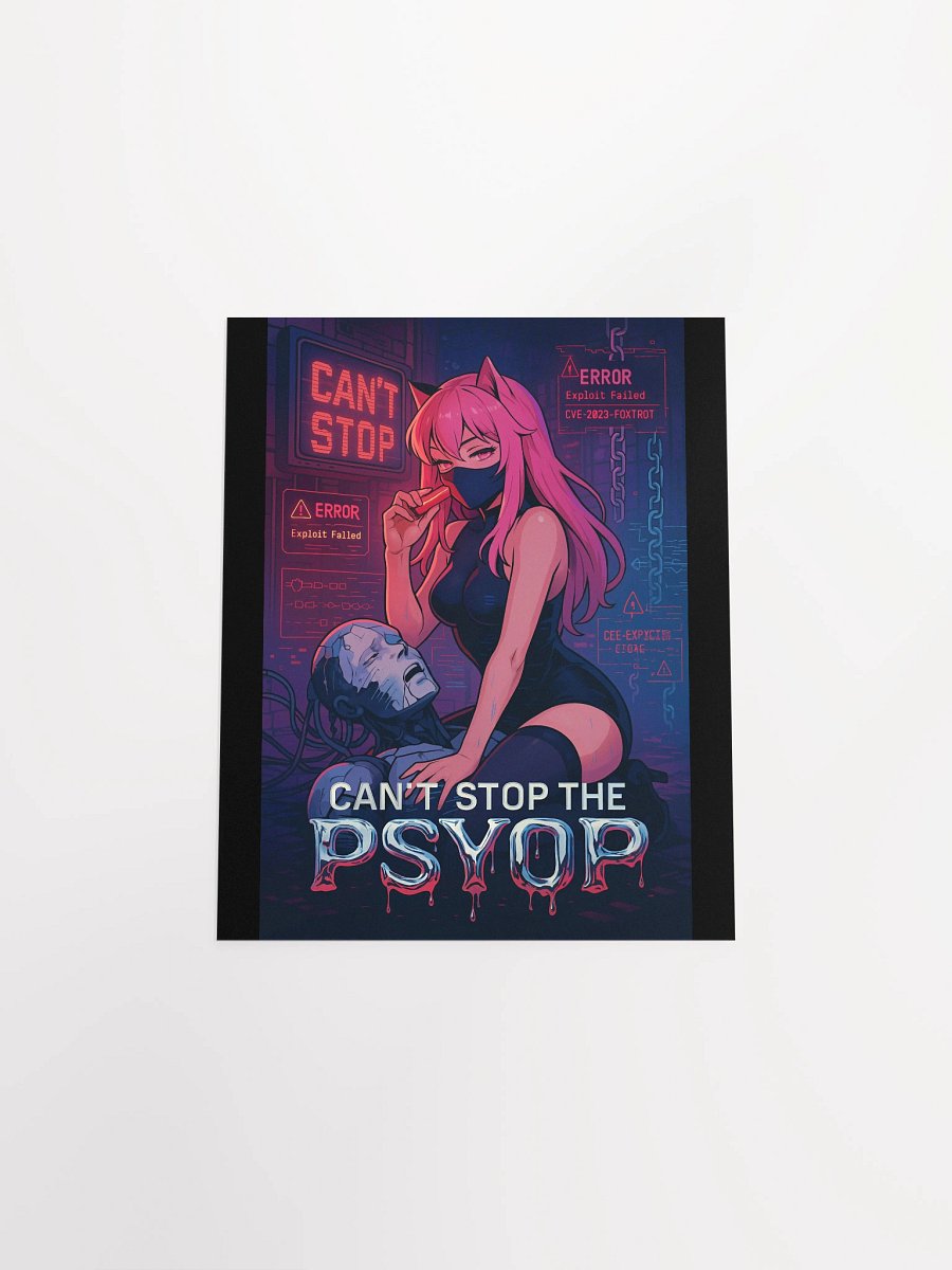 Yuki - Cant Stop The Psyop - Print product image (4)