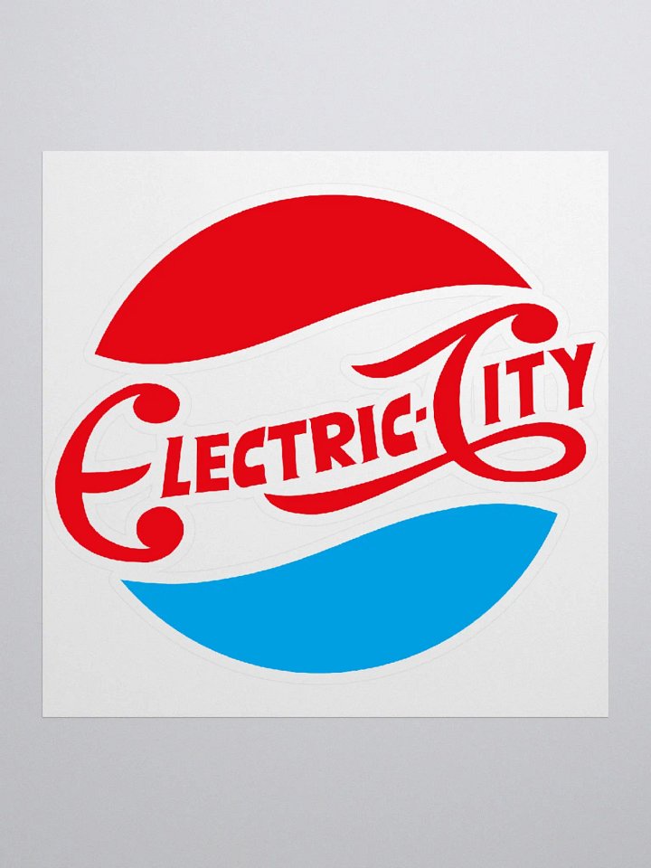 Retro Pepsi Sticker (Kiss Cut) product image (1)