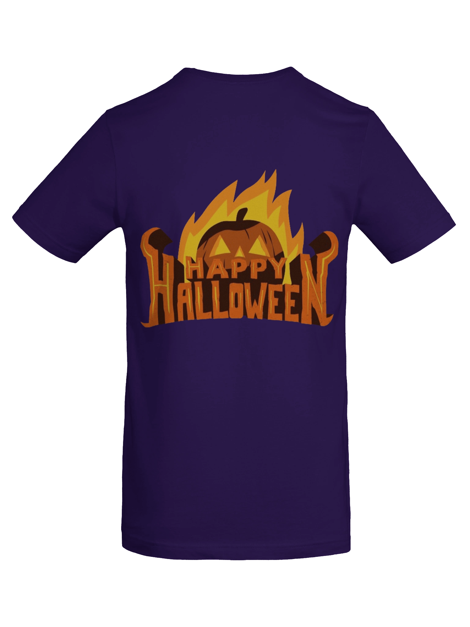 🎃 Happy Halloween Pumpkin Fire Glow Tee – Spooky & Fun Design for Halloween Night! product image (75)