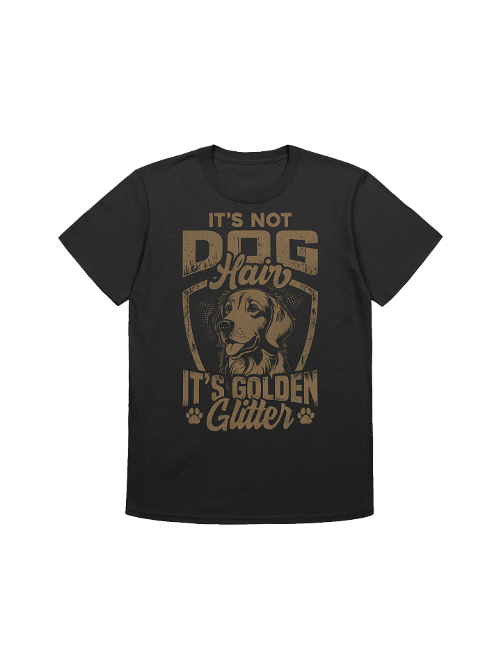 Golden Glitter Dog T-Shirt product image (1)