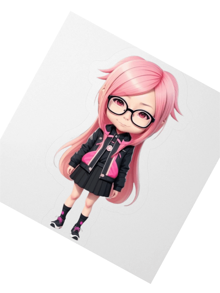 (PINK CHIBI) K STICKERS product image (4)