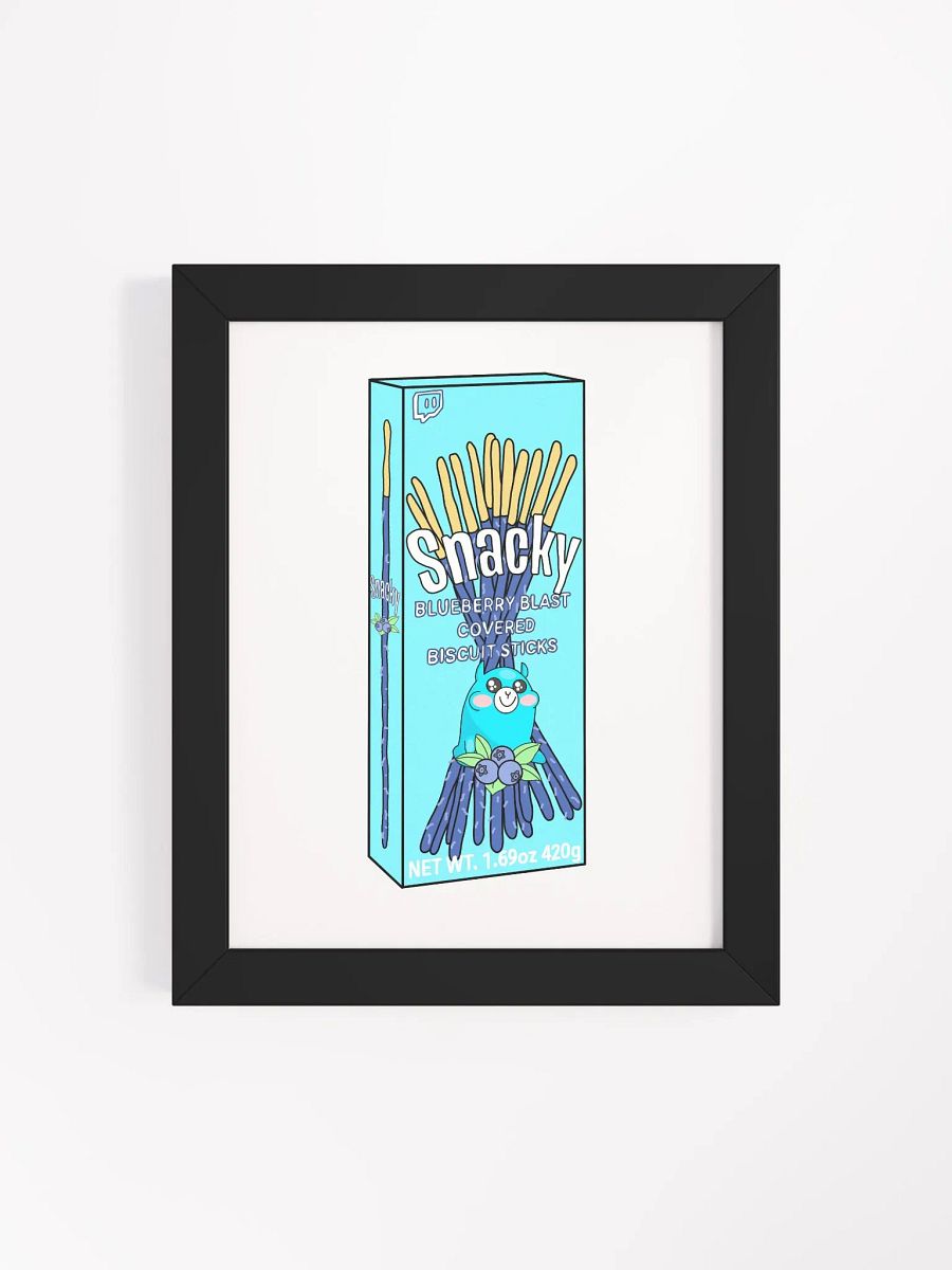 Blueberry Blast Biscuit Sticks Box Art Poster product image (22)