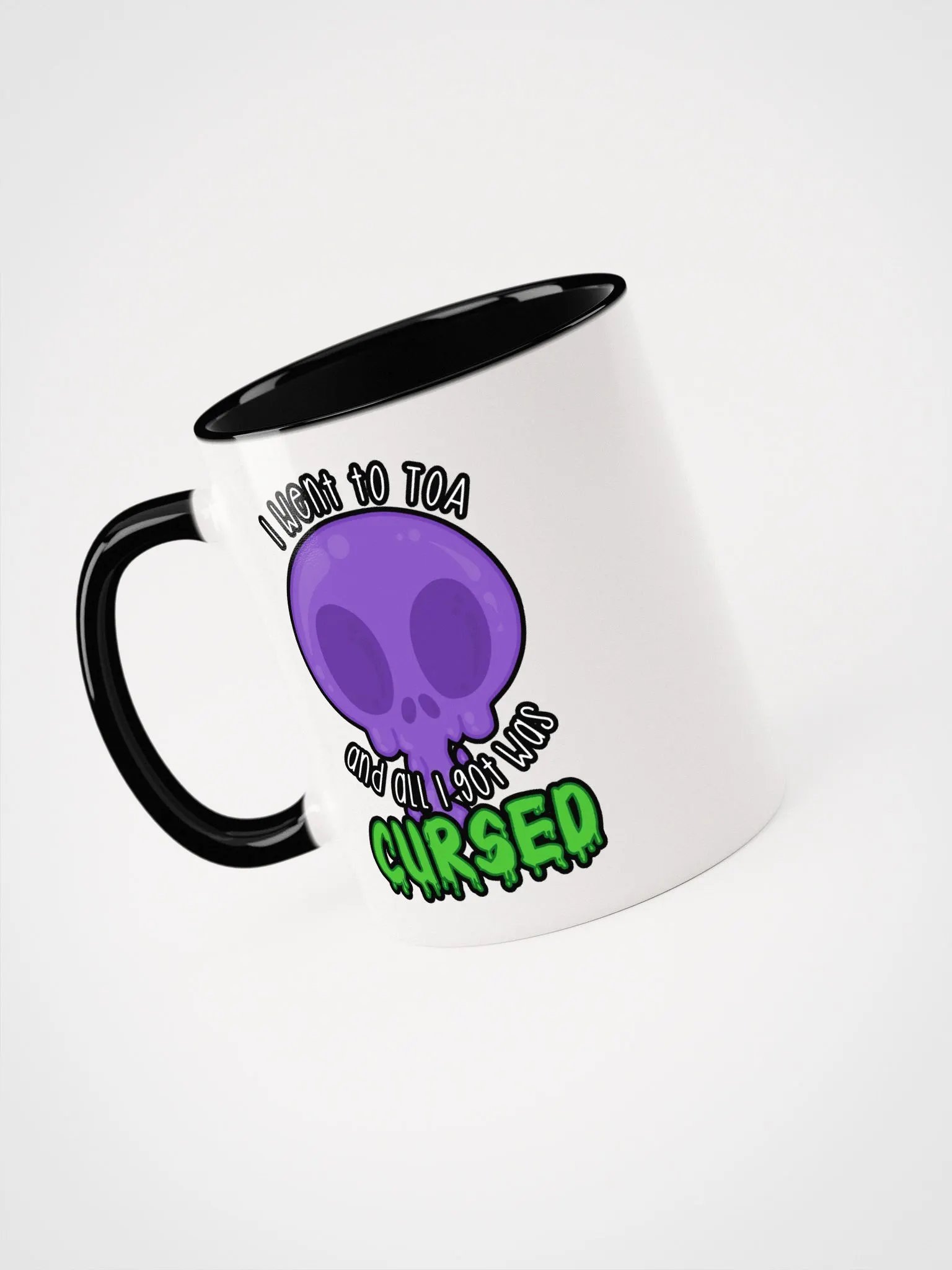 All I Got Was Cursed - Warlock - Ceramic Mug w/Color product image (3)