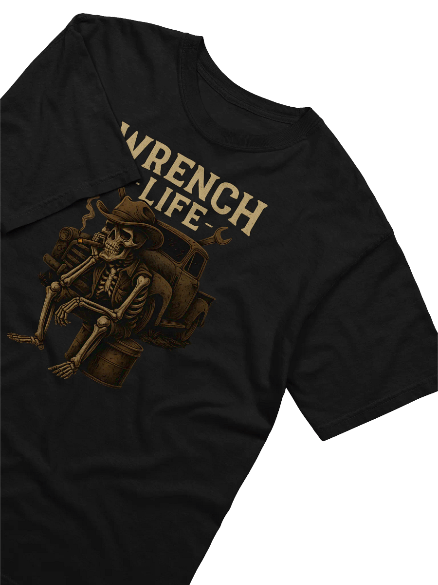 Wrench Life Skeleton Cowboy T-Shirt product image (3)