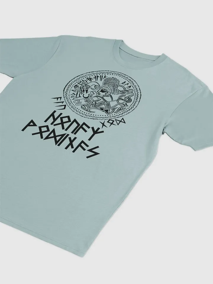 ODIN ALU GOD Bracteate Heavy tee (black print) product image (2)