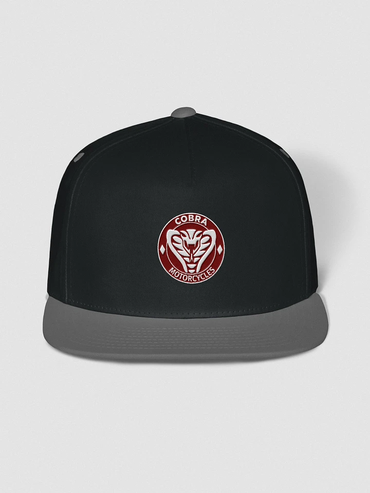 Cobra Motorcycles Cotton Twill Flat Bill Cap product image (1)