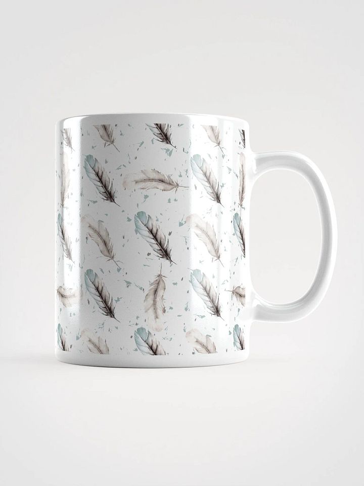 Feathered Dreams White Glossy Mug product image (1)