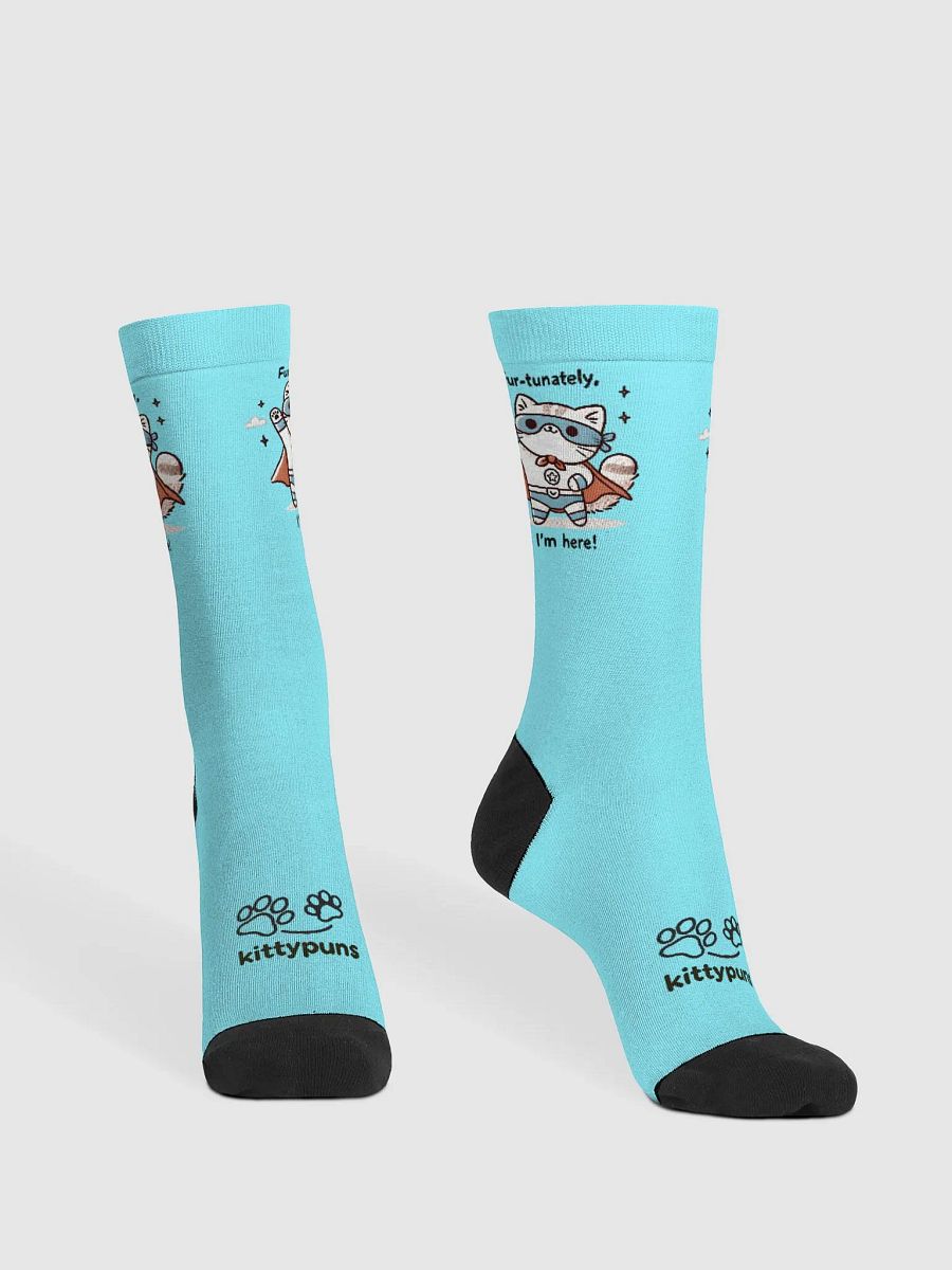 Fur-tunately I'm here socks product image (2)