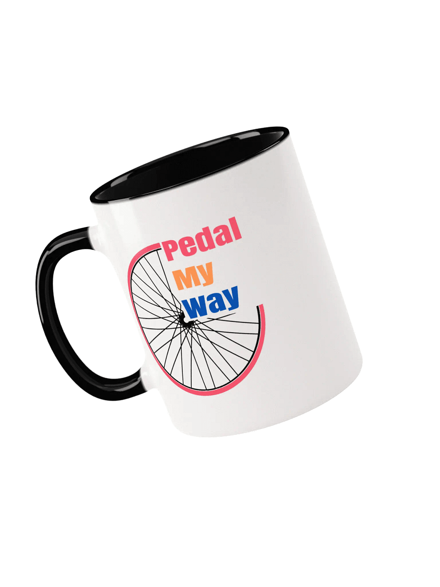 Pedal My Way Ceramic Mug - for your pre and post ride rejuvenation product image (3)