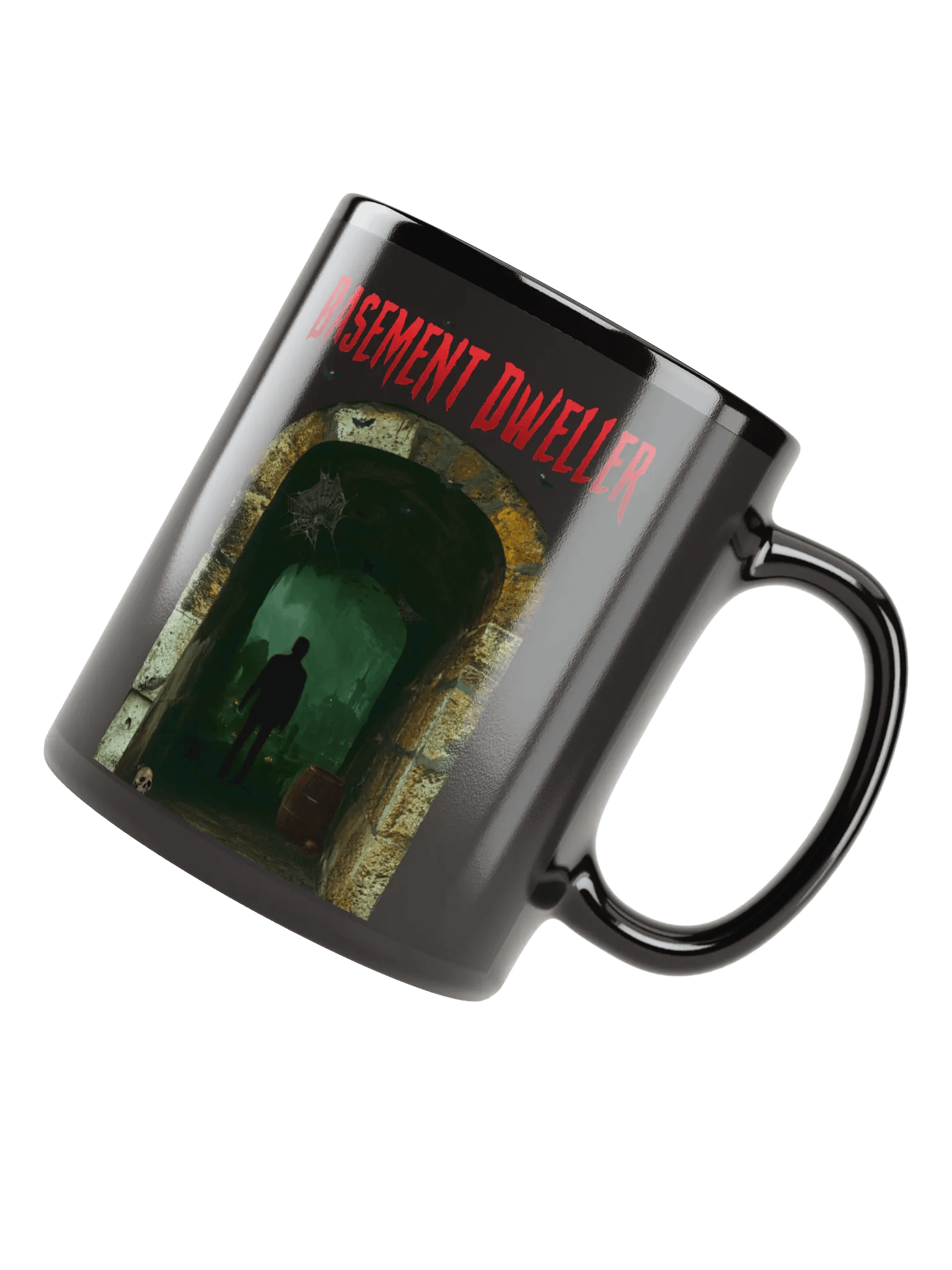Basement Dweller - Black Glossy Mug product image (7)