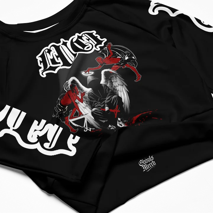 LUCI — Lucifer Fallen Light Edition Long Sleeve Crop Top product image (2)