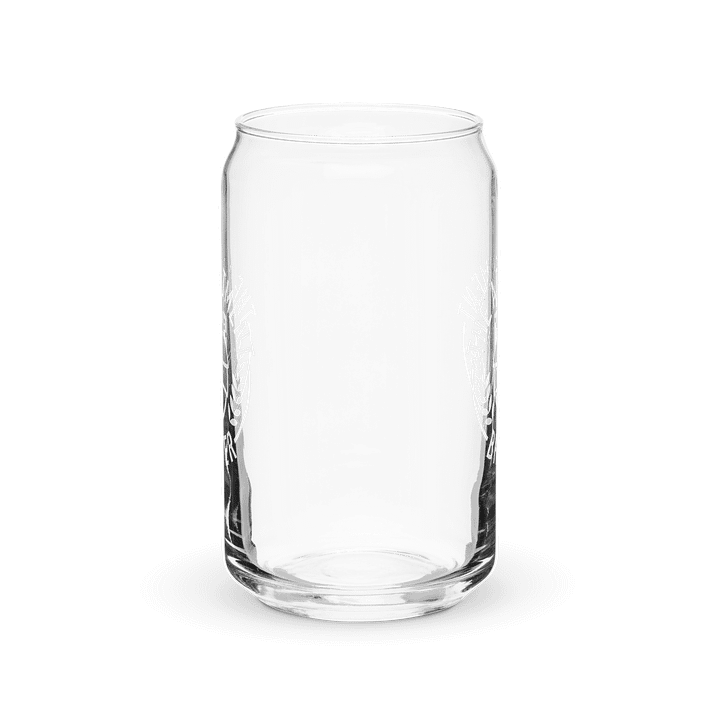 Main Logo Can-Shaped Glass (White) product image (2)