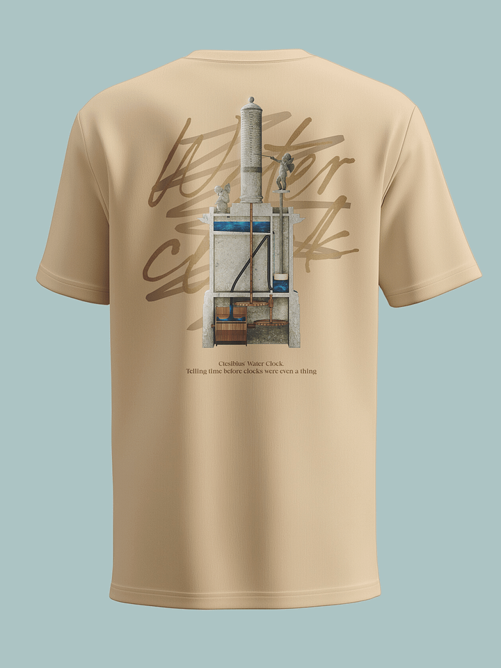 Ancient Water Clock Premium Heavyweight Tee Colors product image (1)