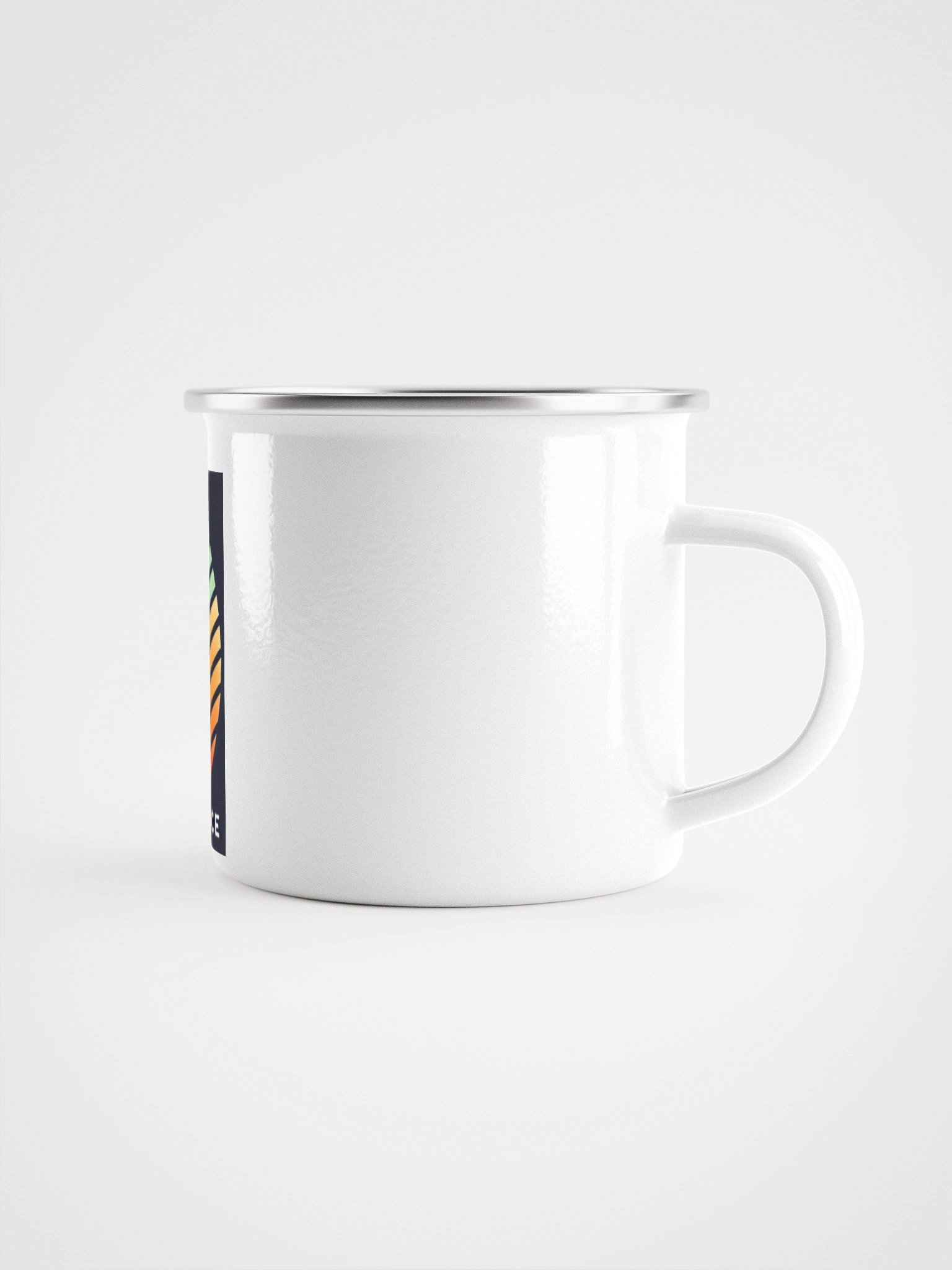 Liberty Torch Enamel Mug product image (1)