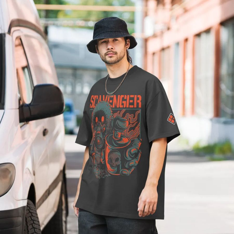 Oversized THE SCAVENGER Tee product image (7)