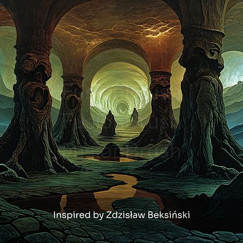 🌌 Inspired by the Darkness of Beksiński

Zdzisław Beksiński’s art is a masterclass in creating otherworldly, unsettling beaut...