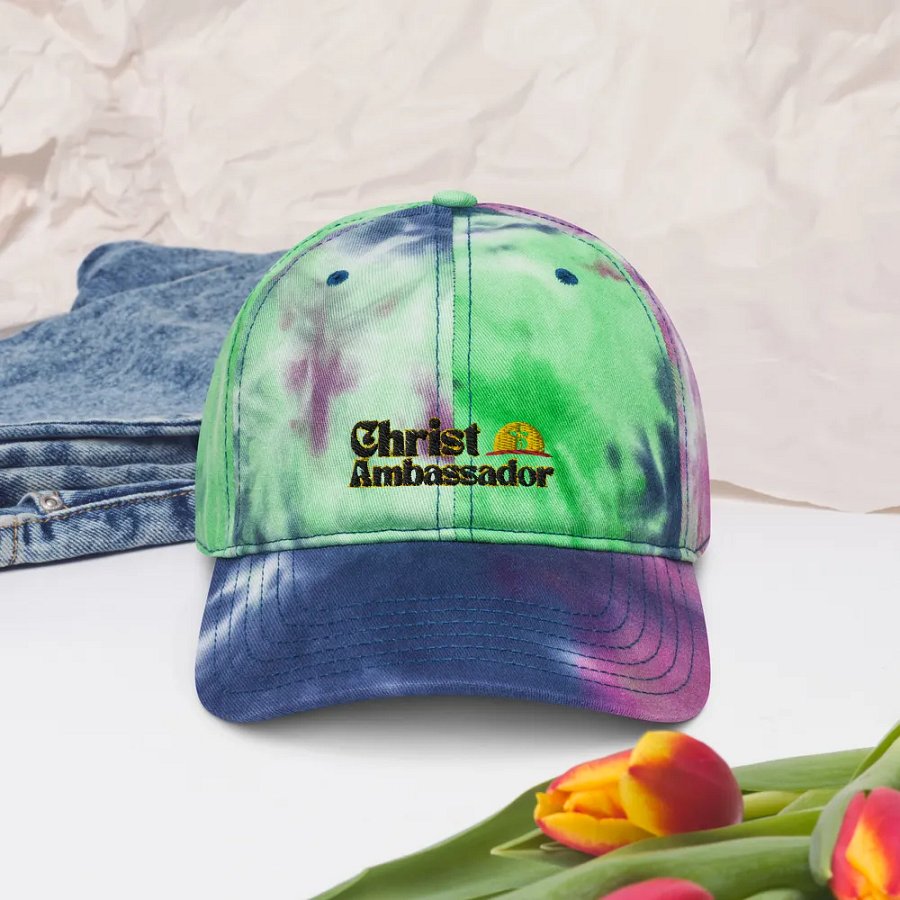 Christ Ambassador - Tie-Dye Dad Hat product image (5)