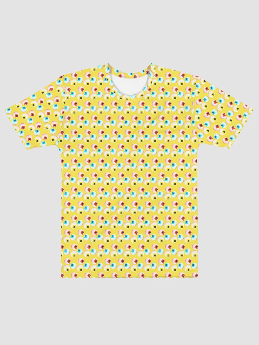 AIBALL All-Over Print Crew Neck T-Shirt (Yellow) product image (1)