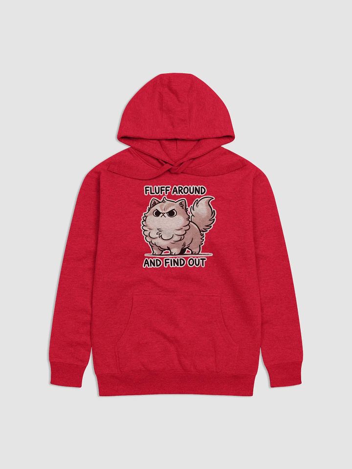 Fluff around and find out dark hoodie product image (1)