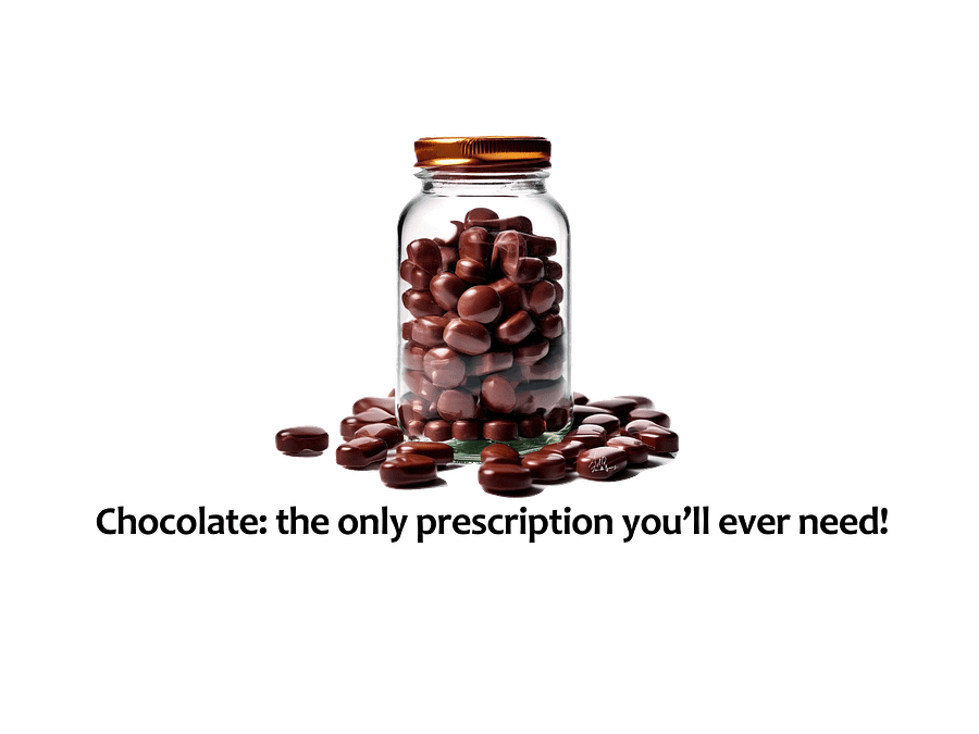 Chocolate: the only prescription you’ll ever need! COLORED MUG product image (69)