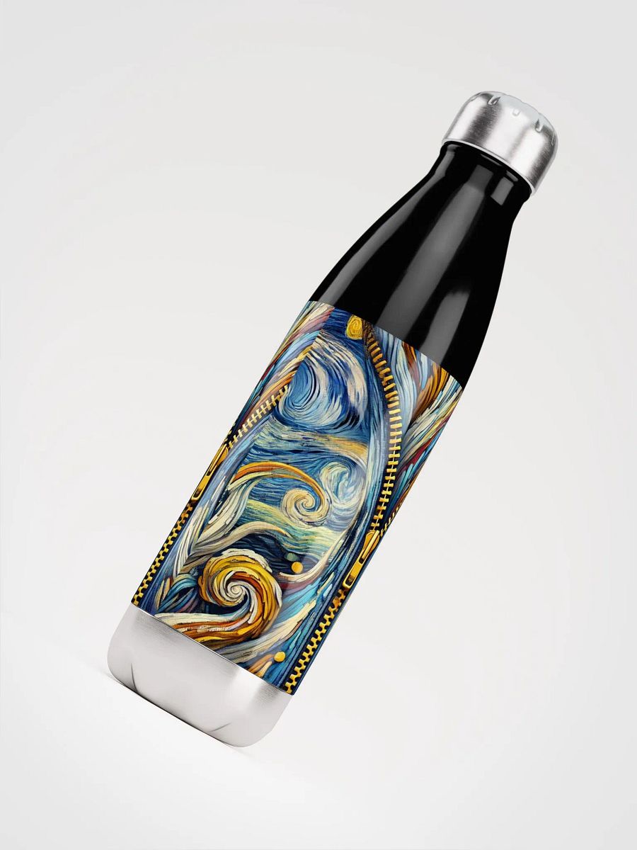 💧 Rolling Stones – Sticky Fingers Van Gogh-Inspired Stainless Steel Water Bottle product image (7)
