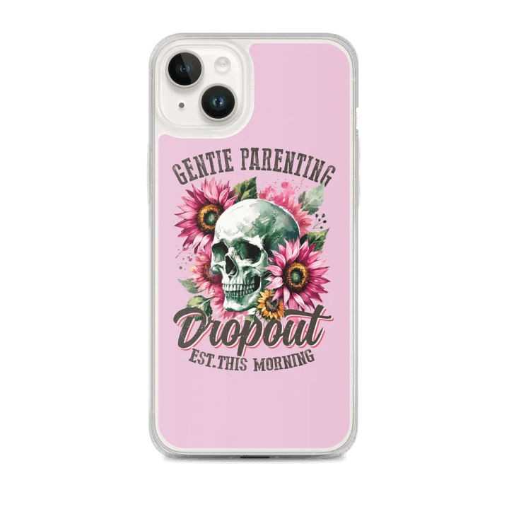Floral Skull Watercolor iPhone® Case product image (1)