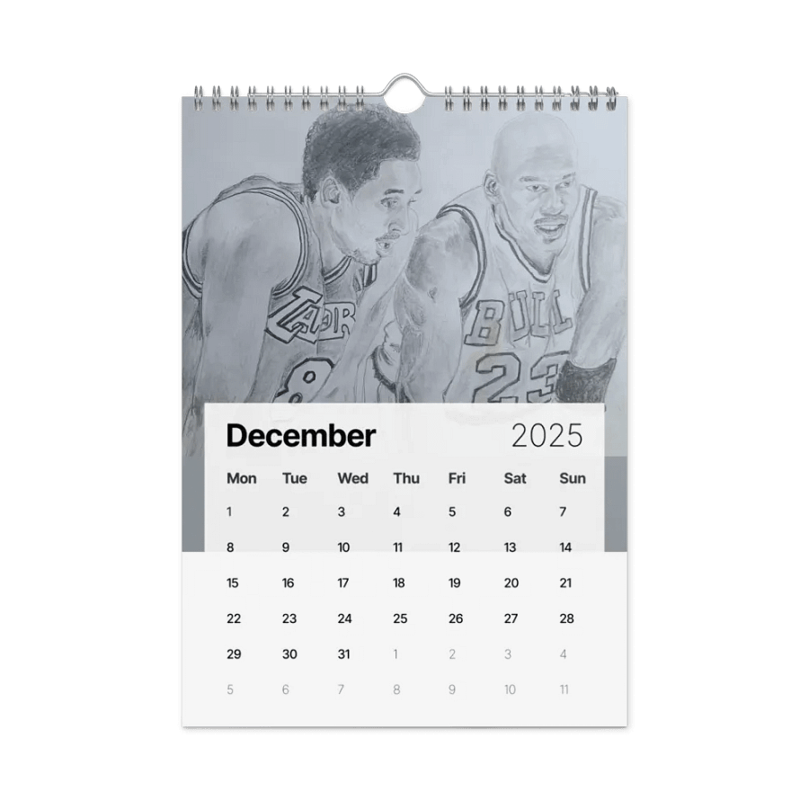 Legends of the Court 2025 Calendar product image (4)