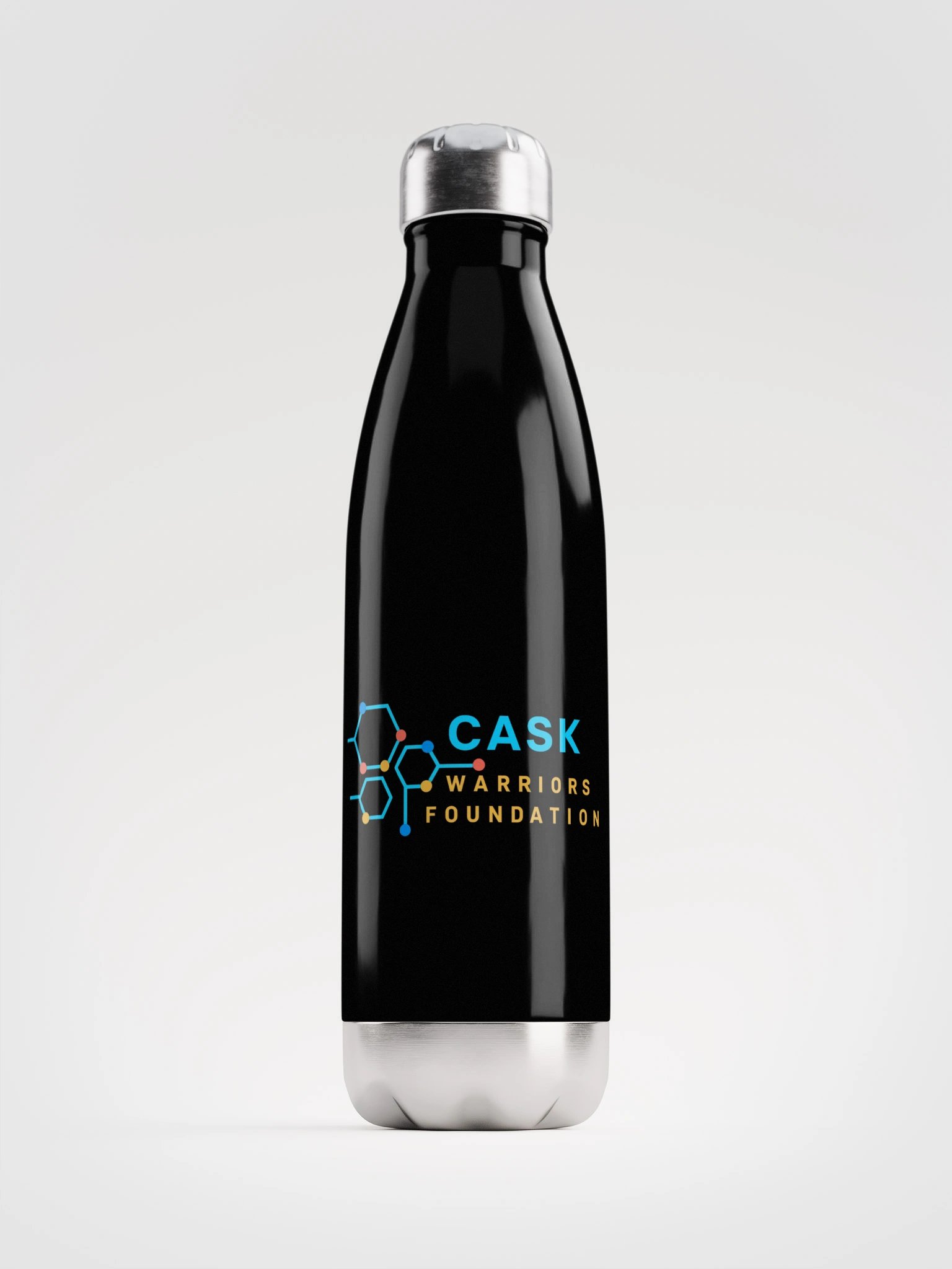 CASK Warriors “Essence of Strength” Stainless Steel Water Bottle. Because water is essential to life—just like hope. product image (1)