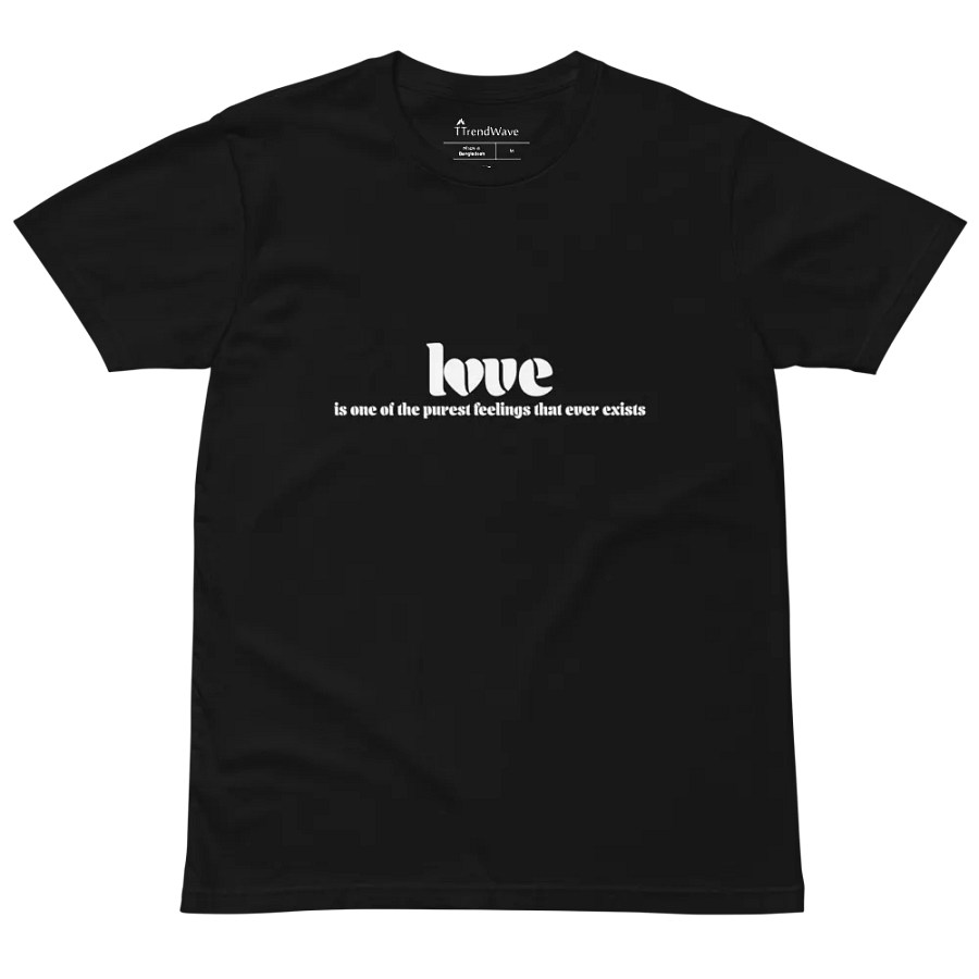 Pure Love as couler unisex premium t-shirt ( white version ) product image (2)