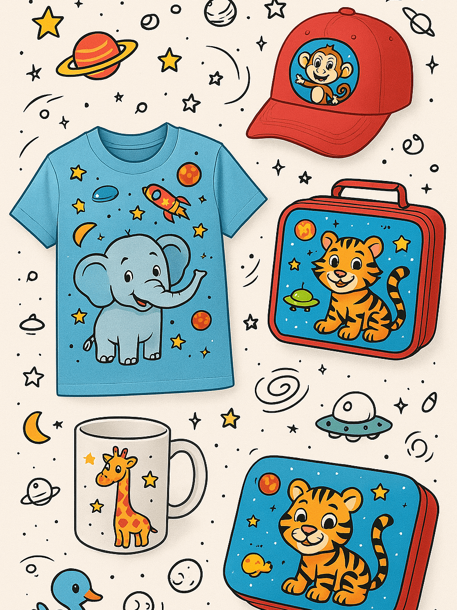 80+ Jungle Animals Vector Graphics Instant Download product image (3)