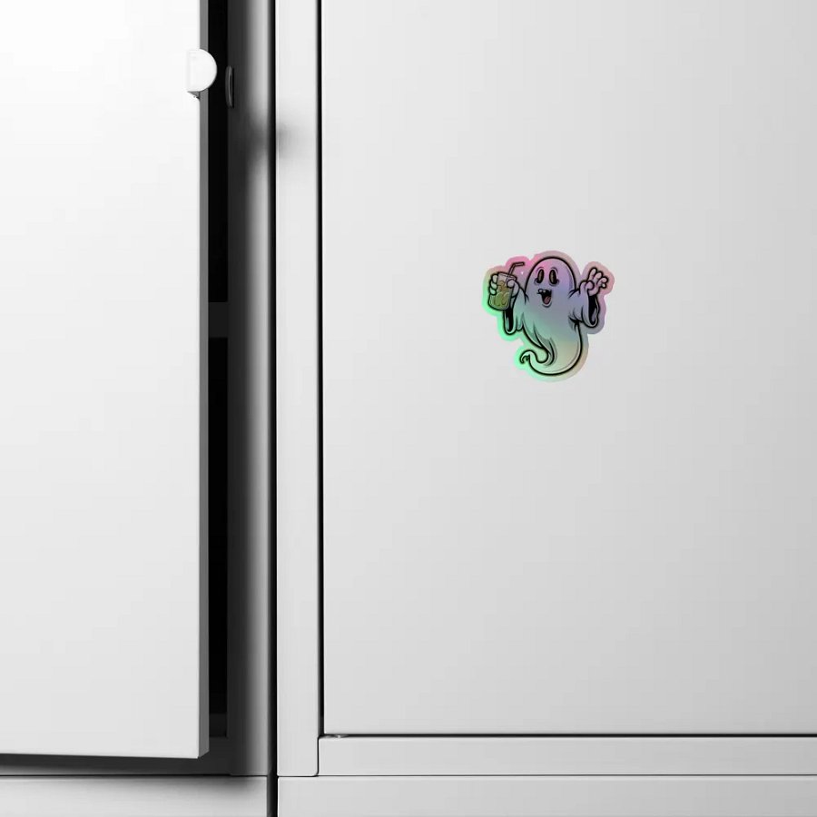 Drunk Ghost Holographic Sticker Sheet product image (6)