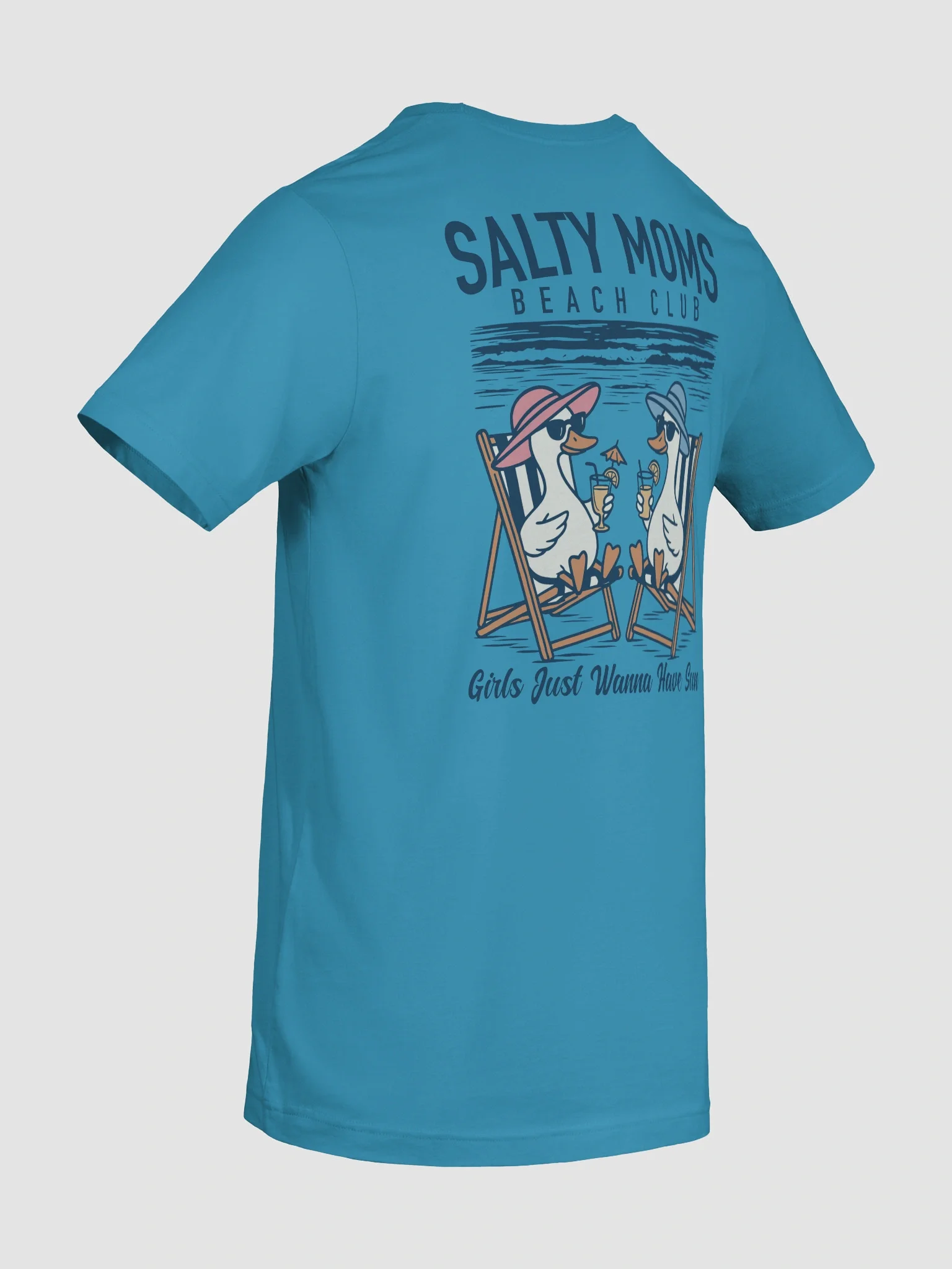 Salty Moms Beach Club T-Shirt product image (93)