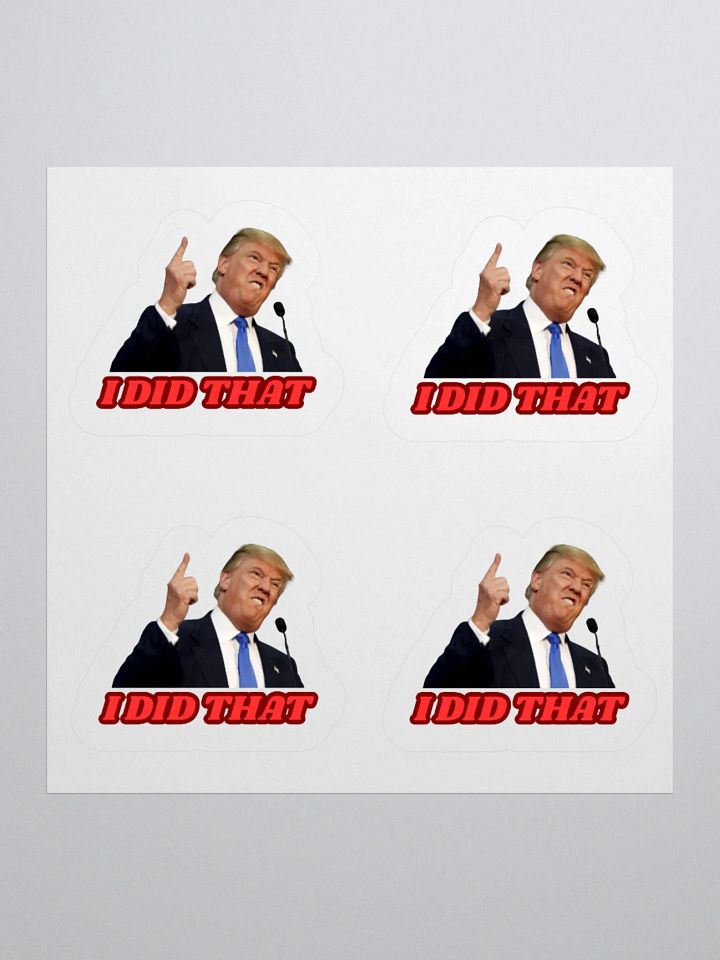 I DID THAT Stickers product image (1)