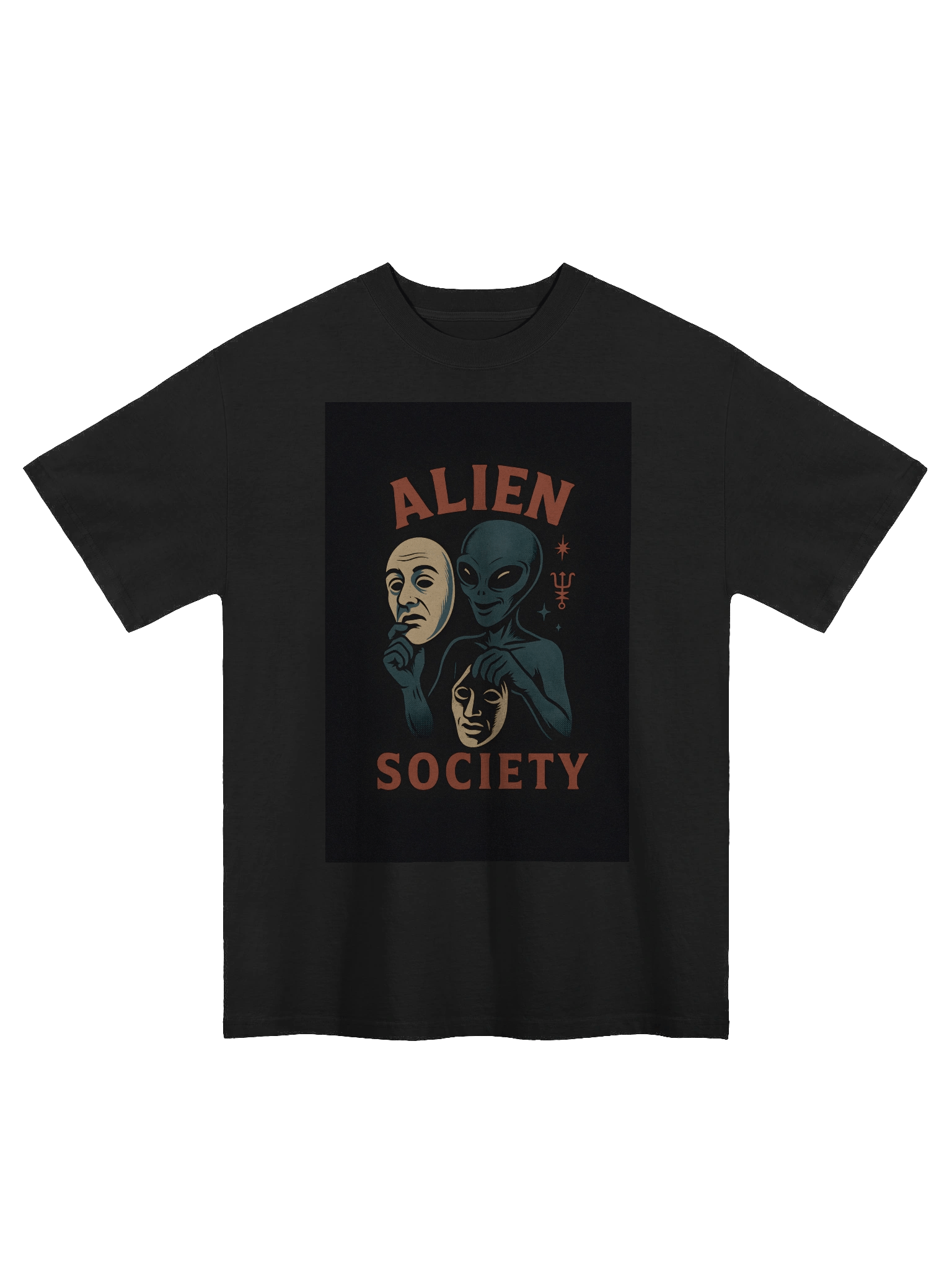Alien Society Oversized T-Shirt product image (1)