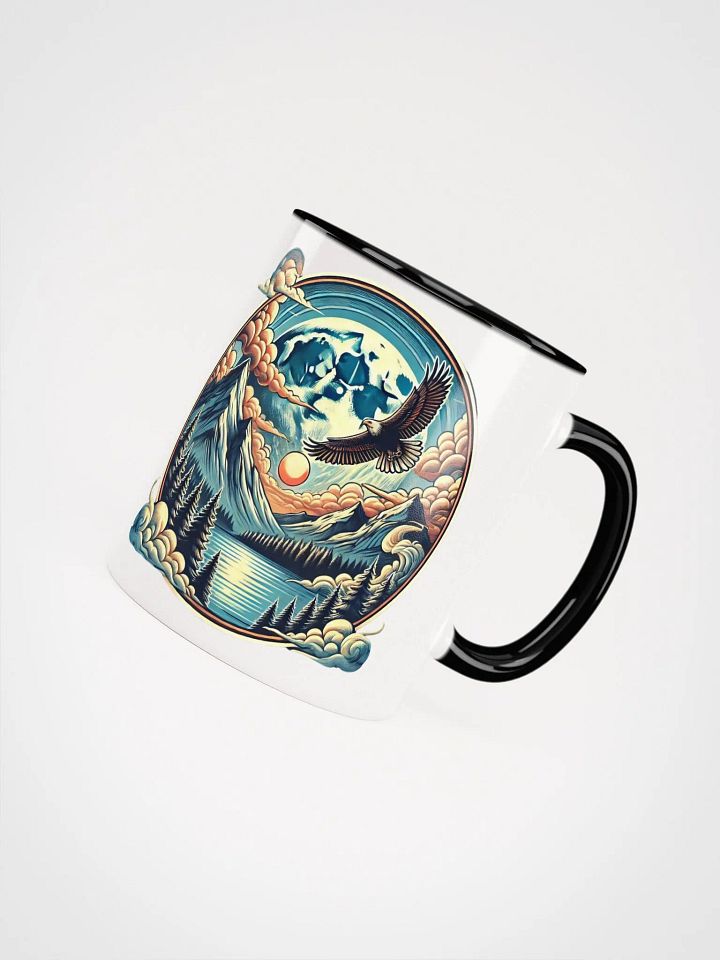 Elegant Ceramic Mug with Vibrant Interior product image (2)