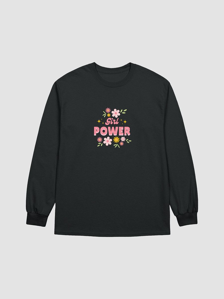 Girl Power Floral Long Sleeve Tee product image (3)