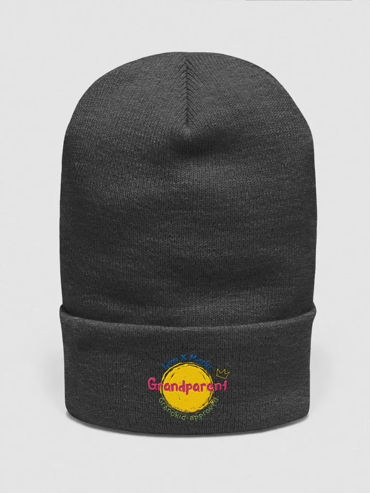 GenX Made Grandparent Cuffed Beanie product image (2)