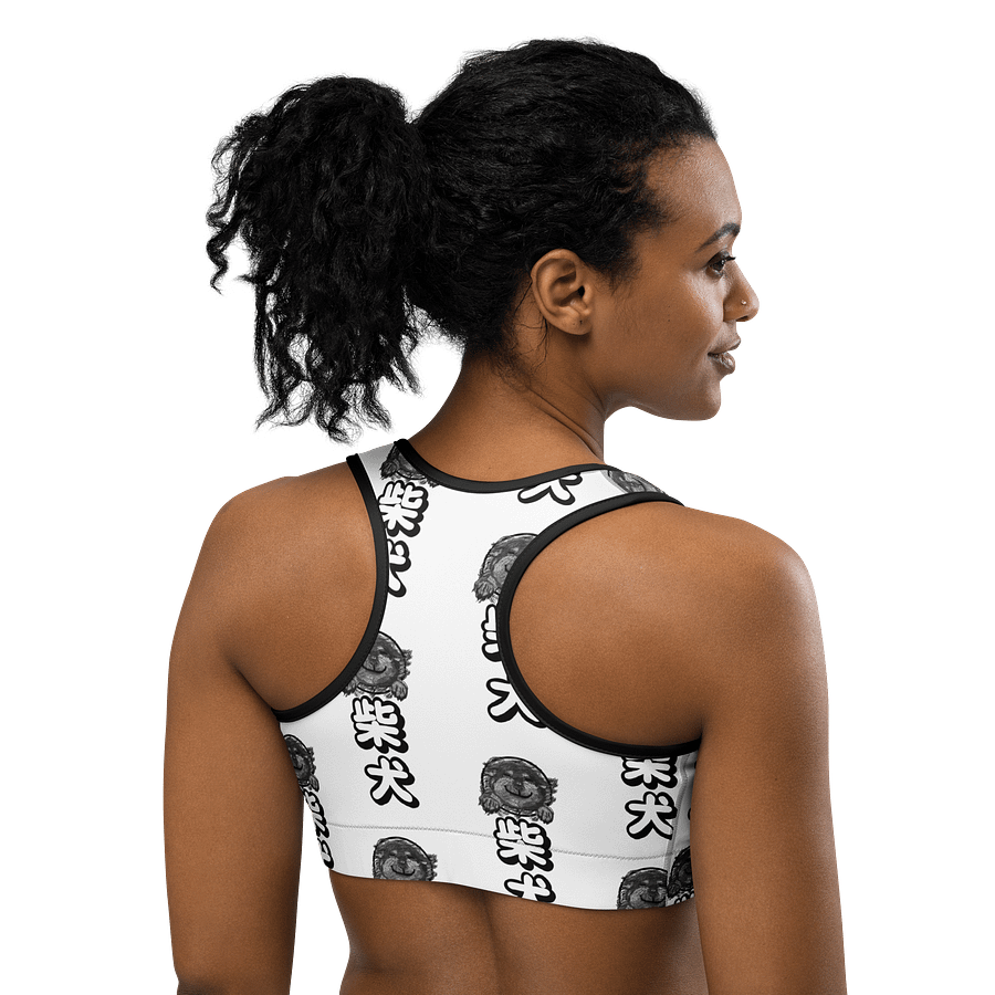 "HI" SHIBA INU Sports Bra product image (4)