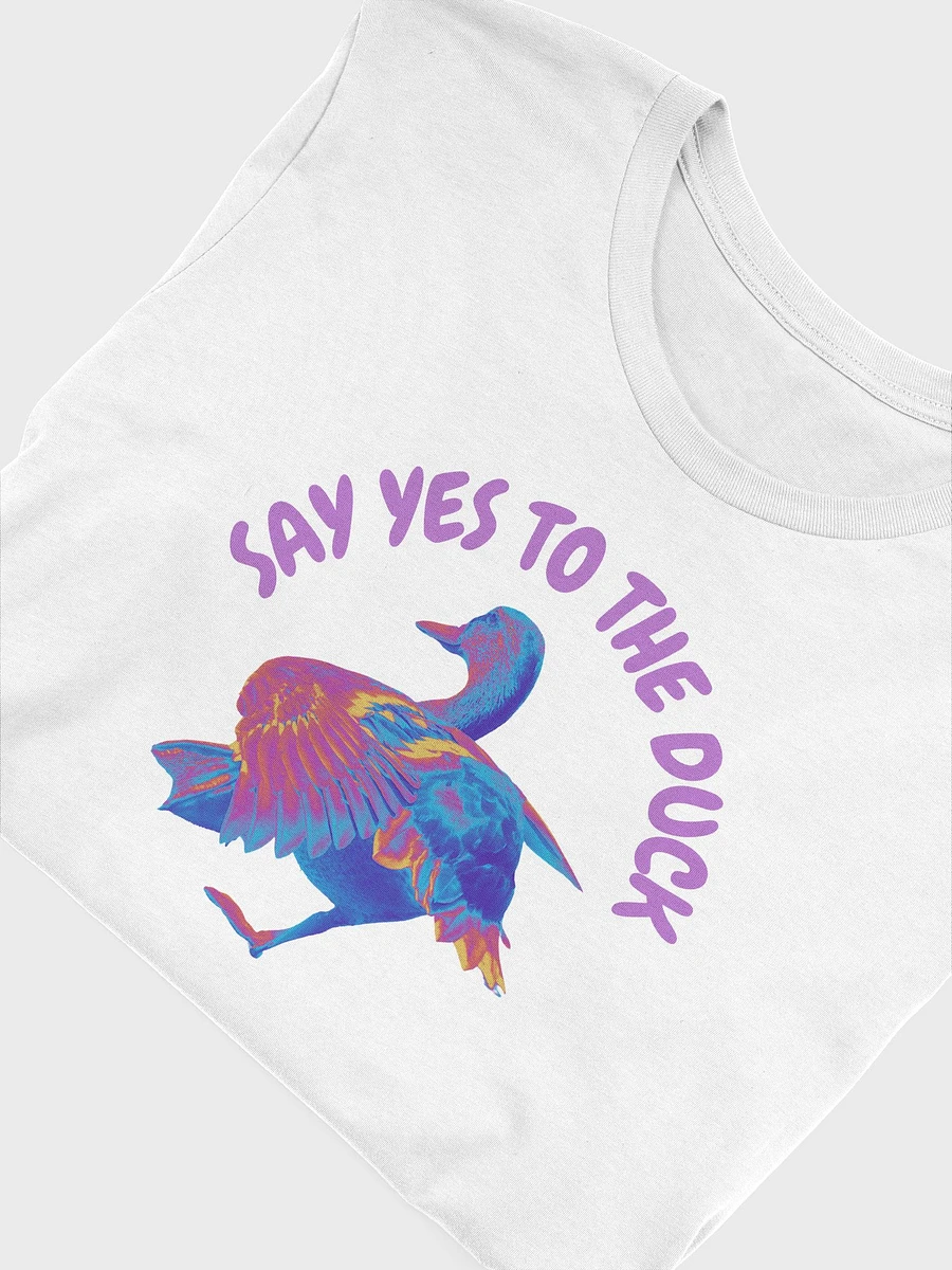 Say Yes to the Duck Unisex T Shirt (Pink Writing) product image (6)