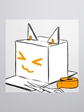 Fox Box Sticker product image (1)