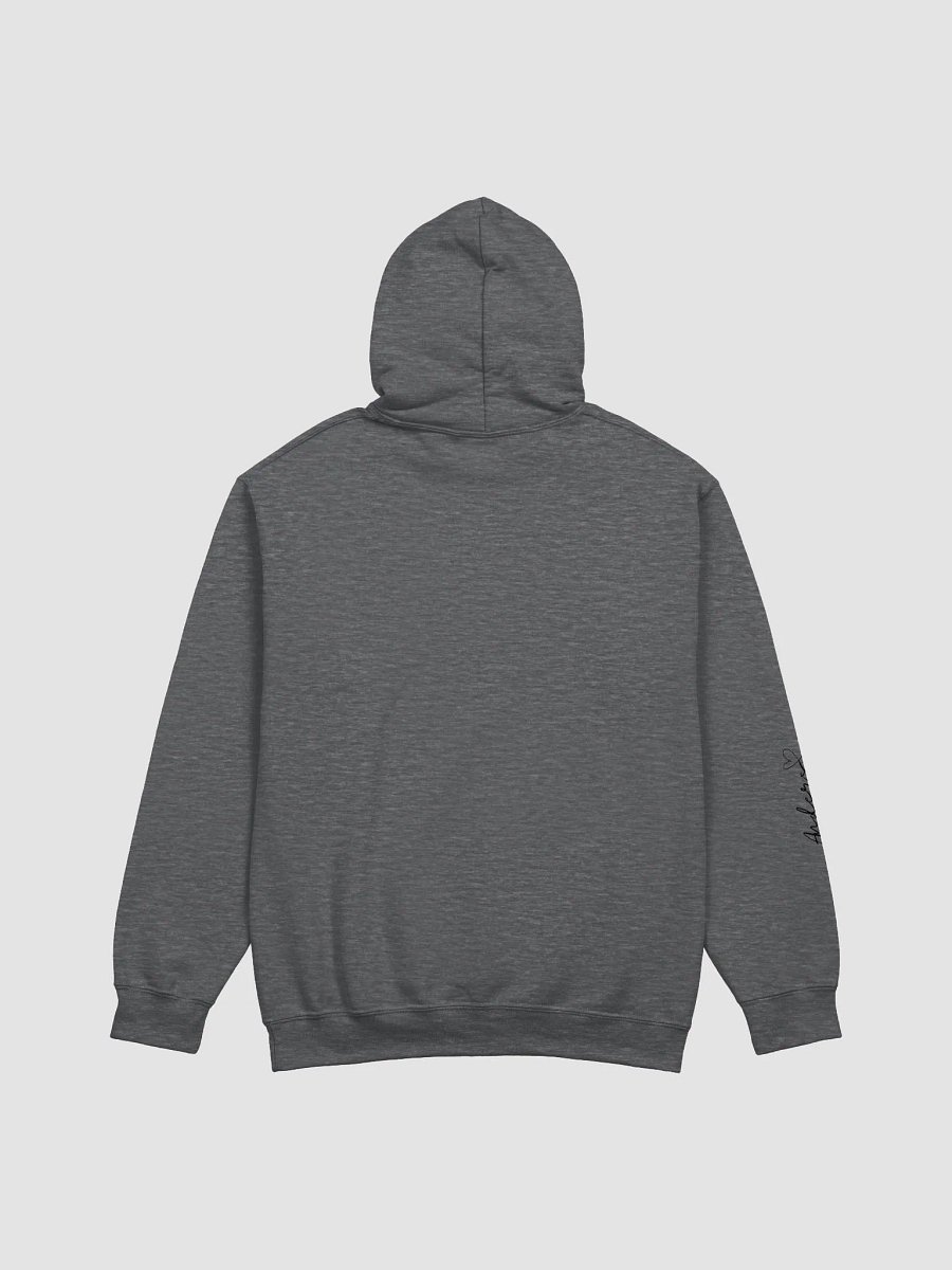 Morally Grey Hoodie Black Font - Anders product image (2)