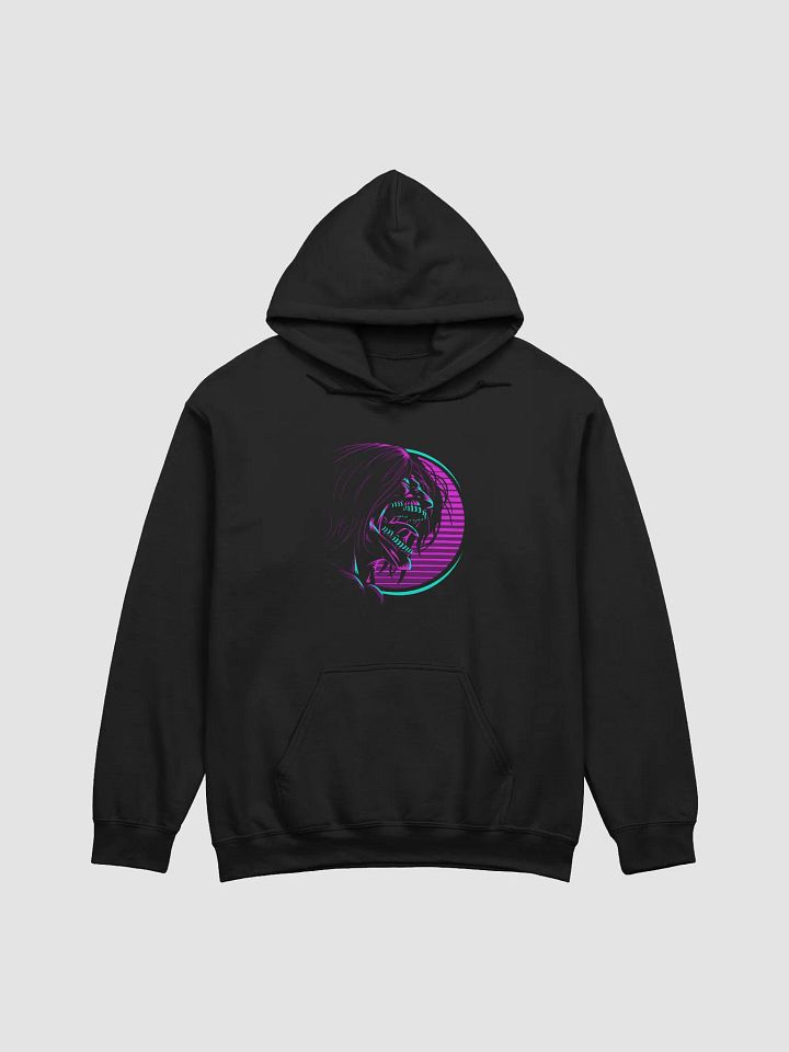 Eren Yeaer Titan Rage - Retro Attack Mode Graphic Hoodie product image (1)