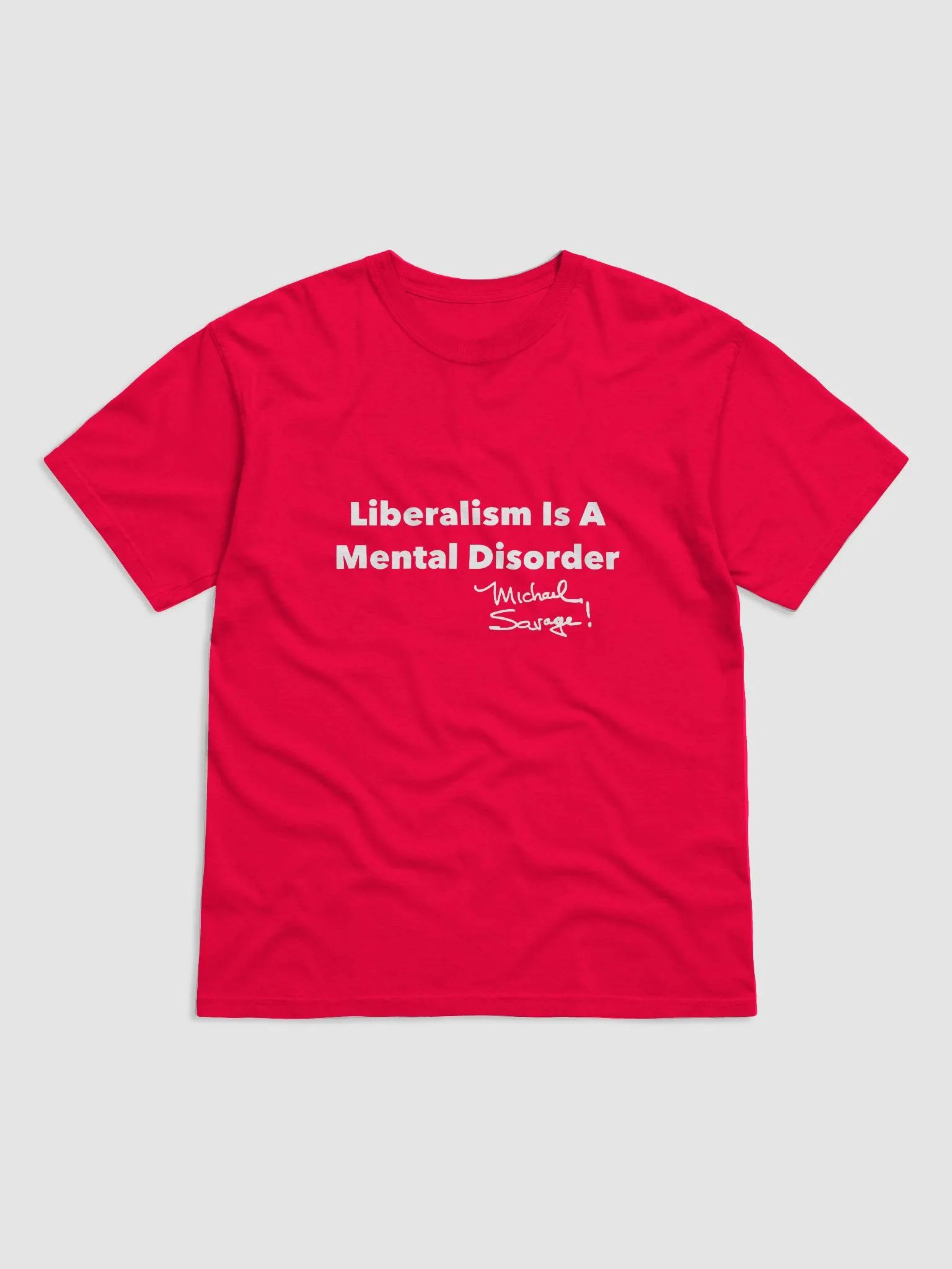 Liberalism Is A Mental Disorder Shirt (Red) product image (1)