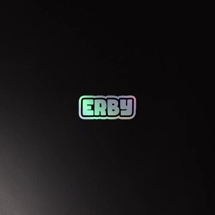 ERBY Holographic Sticker product image (3)