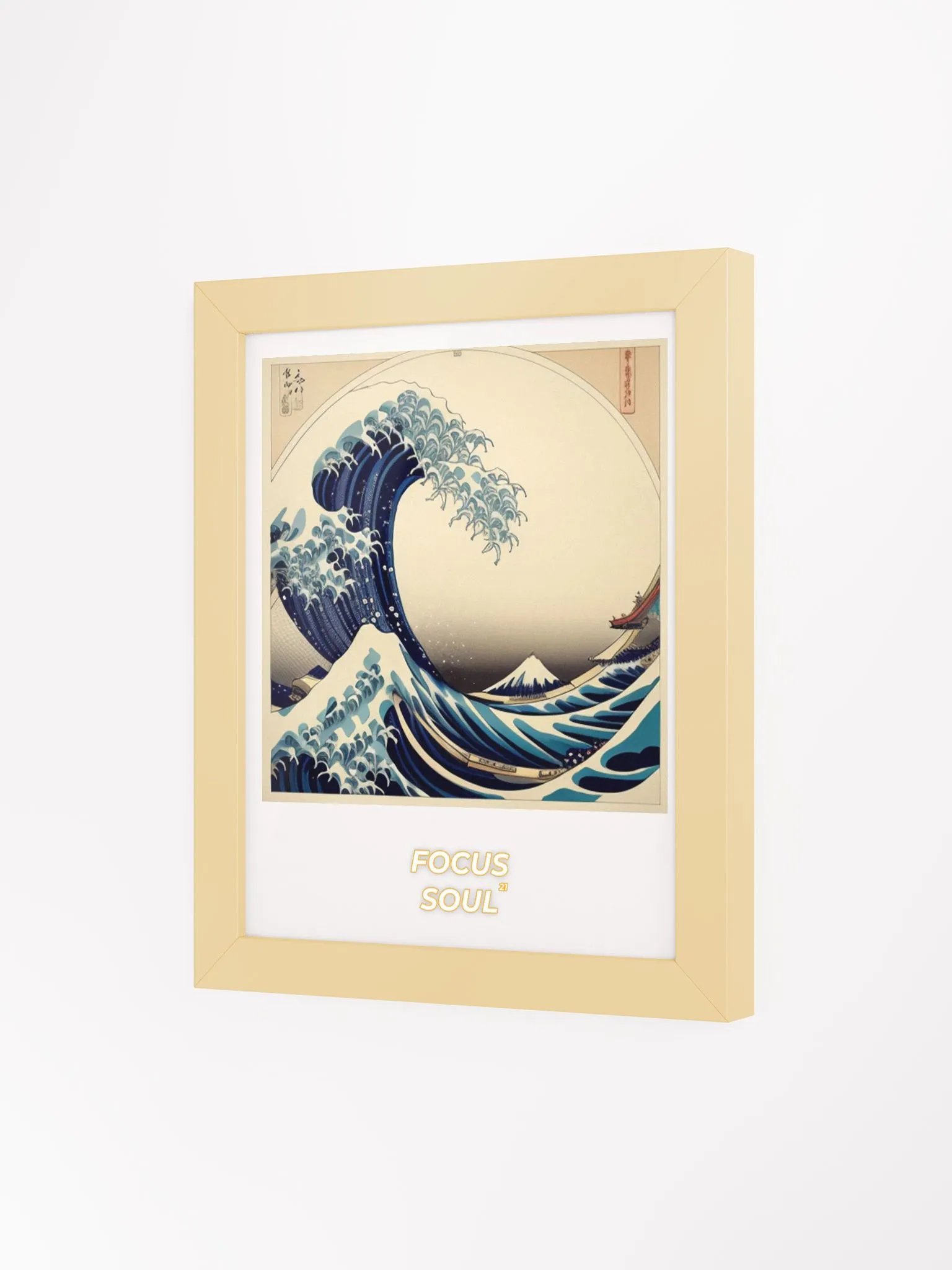 Soulful Wave Serenity Framed Poster product image (27)